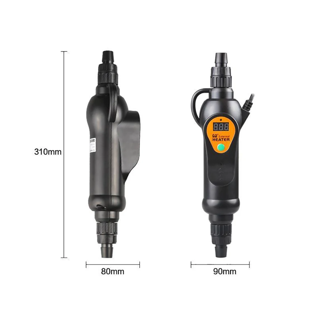 220 В аквариумный аквариум с регулируемой температурой Внешний Нагреватель EH-300 EH-500 Стандартный адаптер