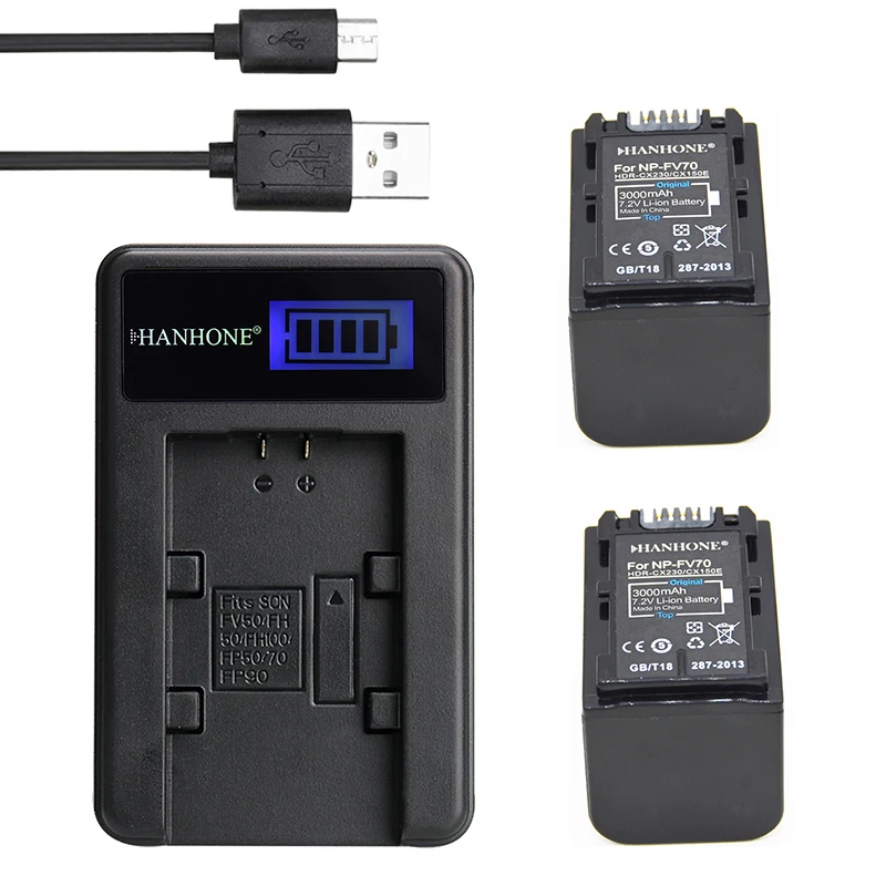 2 шт. 3000 мА · ч | Электроника