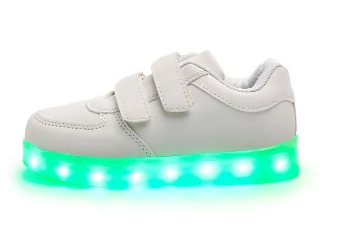 Розничная ; ; детская обувь; светодиодная лампа для девочек; usb-зарядное устройство; яркая легкая обувь; Повседневная обувь; кроссовки