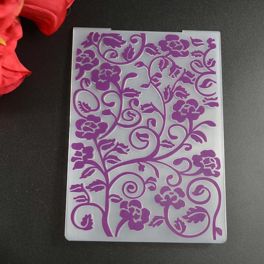 Кружевной цветок тиснение папка фон для DIY Скрапбукинг декоративная карточка с тиснением решений - Цвет: 645
