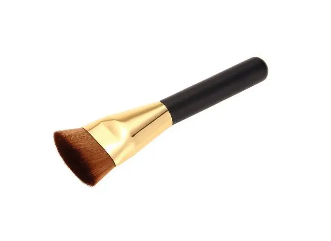 

Single makeup brush Large black and white cosmetic brush makeup tools