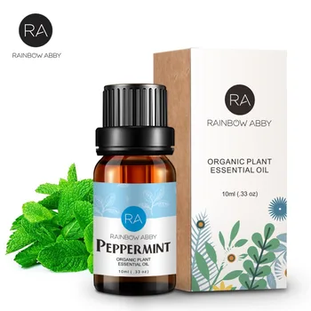 

100% Peppermint Pure Essential Oil 10ml Deep Clean Pores and Black Head Cleansing Skin Relieve Tired and Headache fragrance oil