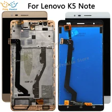 5," ЖК-дисплей для lenovo Vibe K5 Note, сенсорный экран с рамкой для lenovo K5 Note, сменный ЖК-дисплей A7020