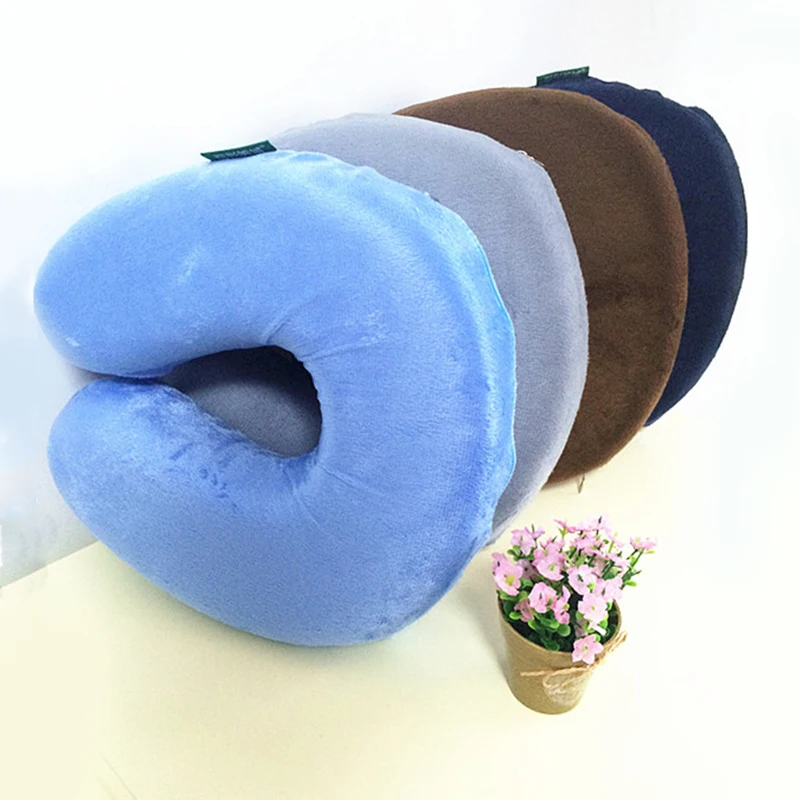 U Shape Pillow 100 Polyester Color Neck Pillow Super Soft Office