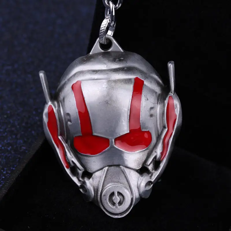 Hot Marvel película Marvel Superhero Movie Series Llavero hormiga hombre Llavero para llaves Chaveiro Llavero titular