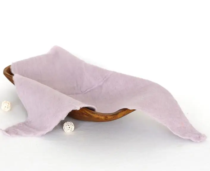 Шерстяная пуховая корзина для новорожденных шерсть для предотвращения загрязнения мешок реквизит для фотосъемки деревянная корзина наполнитель - Цвет: Wool blanket-As IMG