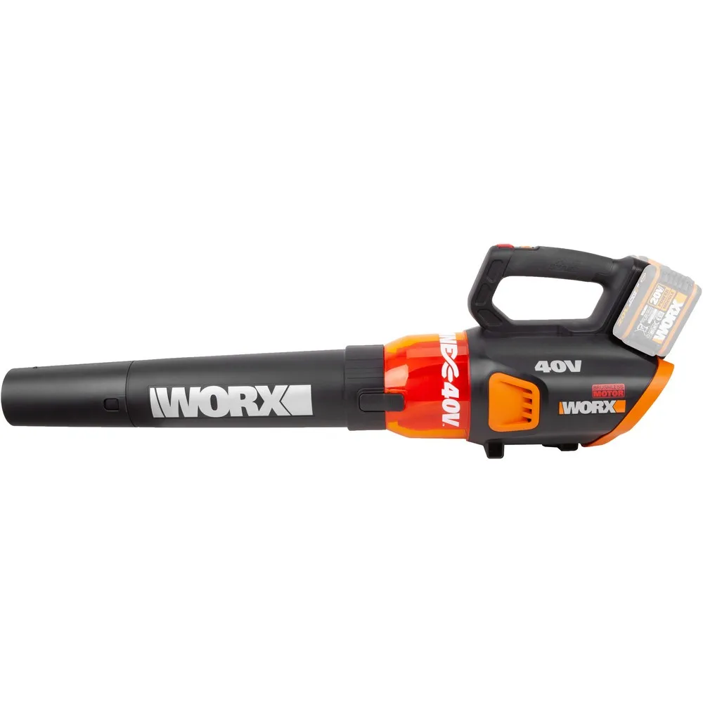 Воздуходувка аккумуляторная WORX WG584E.9 без АКБ и ЗУ 40В
