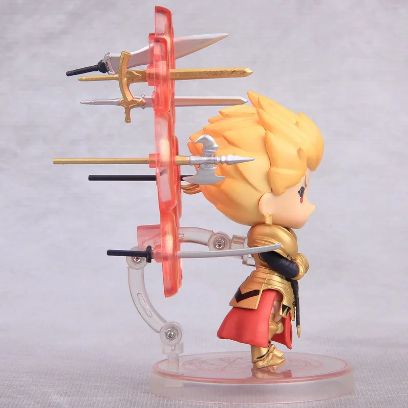 Nendoroid 121 saber Anime Comic Fate Stay Night Fate Zero Gilgamesh Golden Cute Good Smile Nendoroid 410Figure Toys (10)