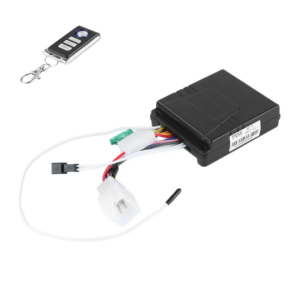 

Universal Motorcycle Anti-theft Alarm Security System with Remote Control Engine Start Lock Motorbike Scooter Protection