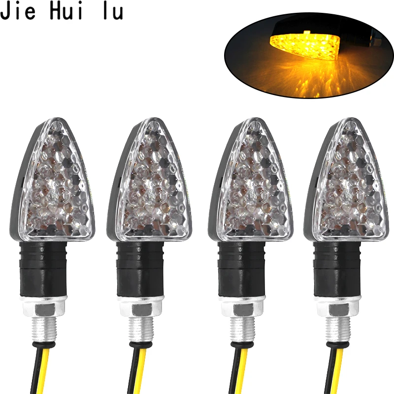 1 шт. 12 Led Универсальный мотоциклетный светильник с поворотным сигналом 12v