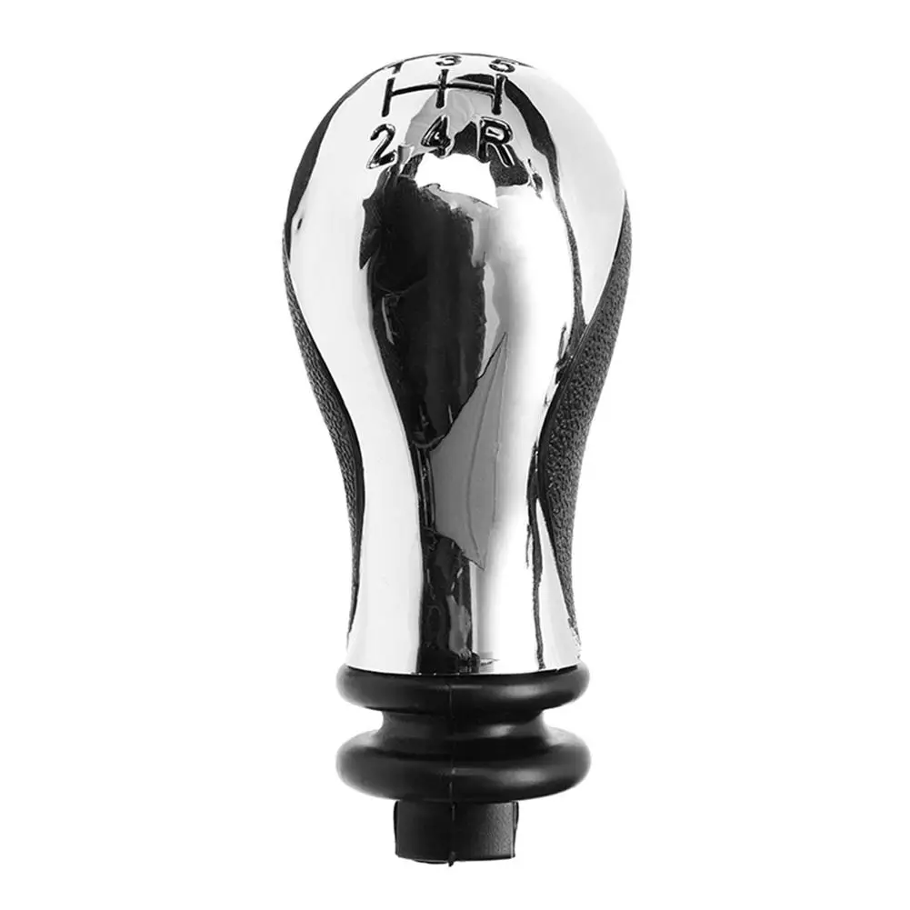 5 Speed Manual Car Gear Shift Knob with Gear Shift Knob Sleeve Adapter