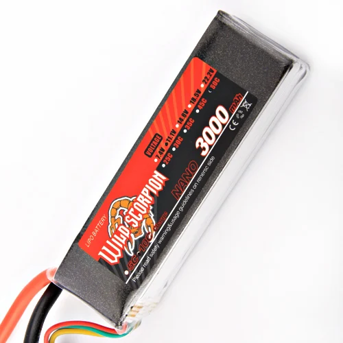 

1pcs Wild Scorpion Lipo Battery RC 11.1V 3000MAH 60C lipo battery AKKU For RC Quadcopter Drone Helicopter Car Airplane