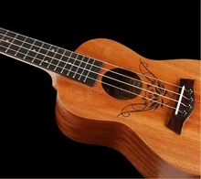 23-inch Concert Guitar ukulele 4 Aquila string Hawaiian Mini Small Guitar Folk Guitar the Rose Vines Musical Intruments