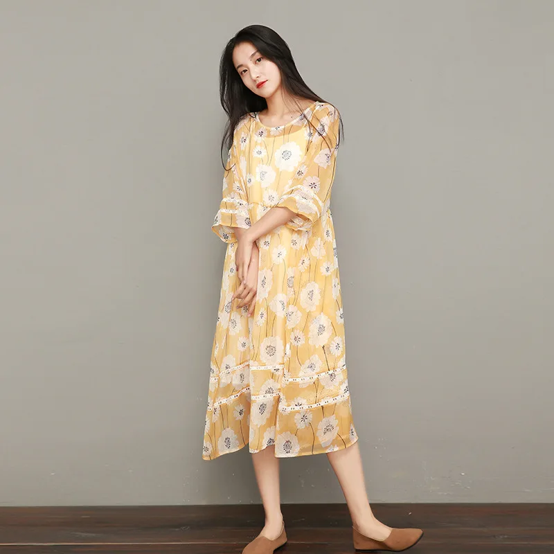 half sleeve summer dresses