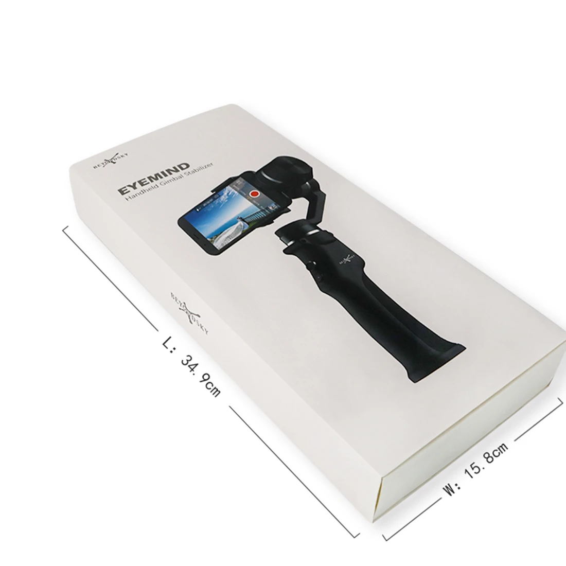 HOBBYINRC трехосевой ручной мобильный шарнирный держатель для телефона Интеллектуальный стабилизатор для активного отдыха RC Дрон аксессуары