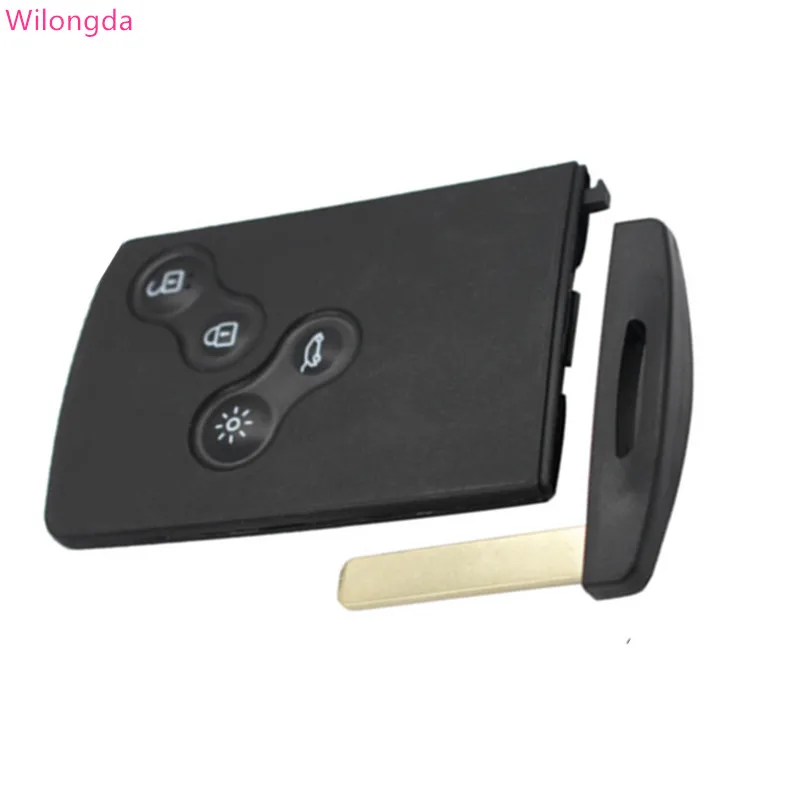 

Wilongda Remote Card Smart Car Key for Renault Megane 3 Remote key 434mhz 7952 pcf7952 chip for Megane 3 key