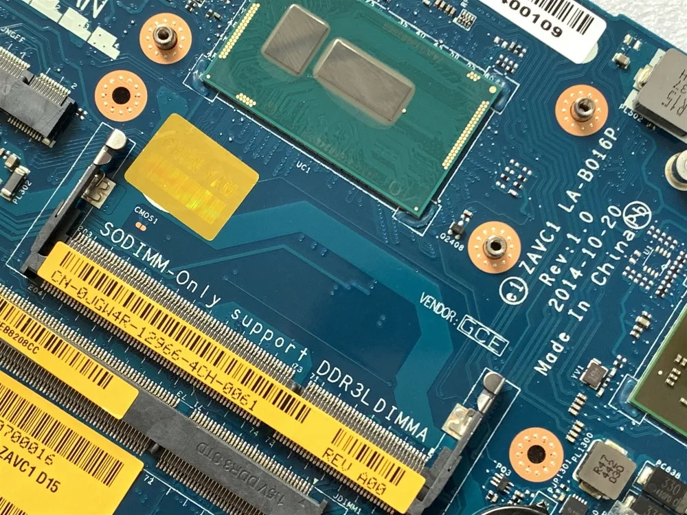 Kefu CN-0JGW4R JGW4R для Dell Inspiron 5448 5548 Материнская плата ноутбука ZAVC1 LA-B016P rev: 1,0 I3-5005U материнская плата полный тест