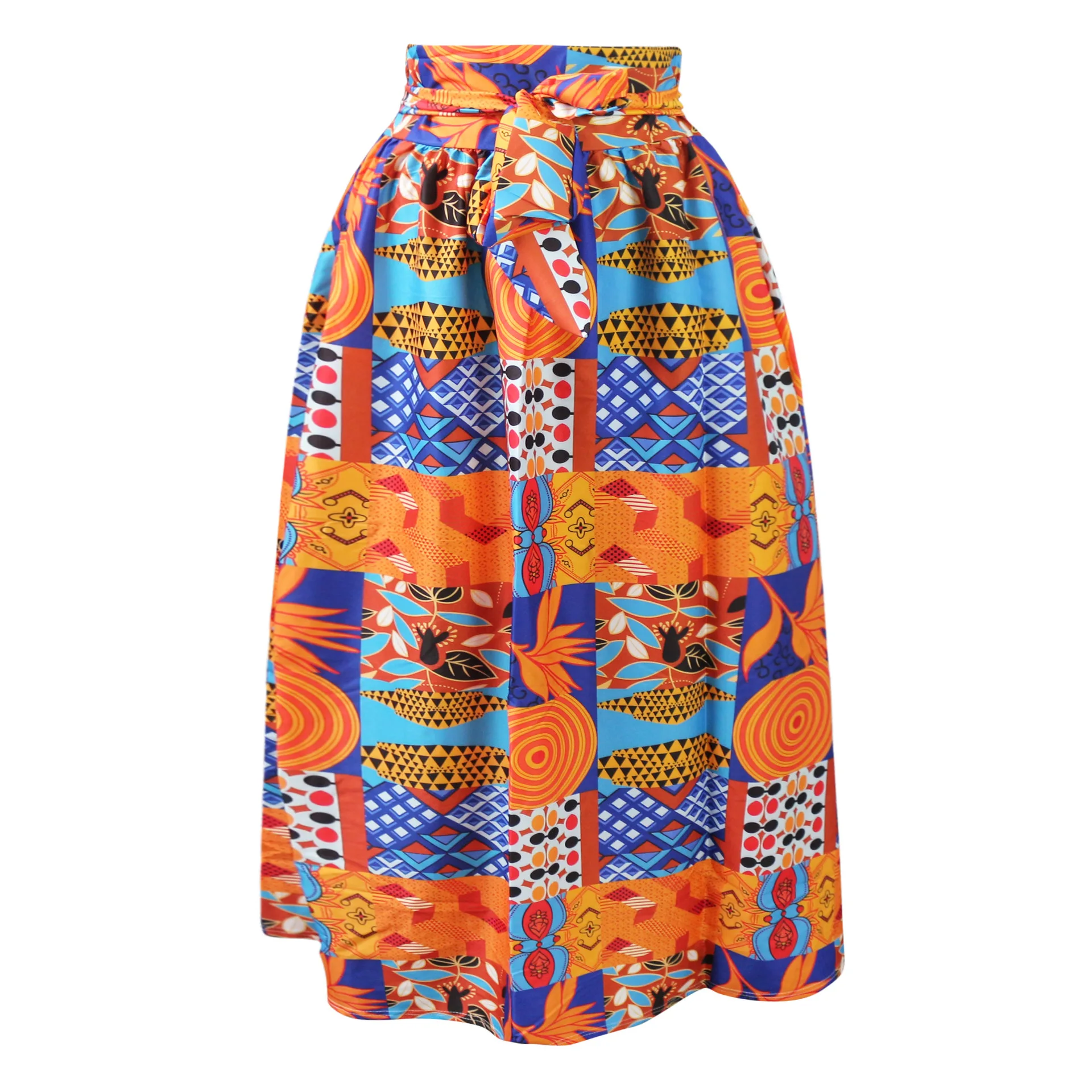 Африканские юбки для женщин, африканская одежда с принтом Aso Oke, нигерийская индонезийская одежда, традиционная модная одежда размера плюс, юбка 5XL