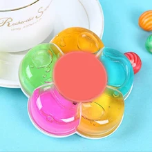 1 шт. DIY Красочные сливы цветок нетоксичный пузырь кристалл желе глина грязи детские развивающие игрушки забавные игры подарки на день рождения
