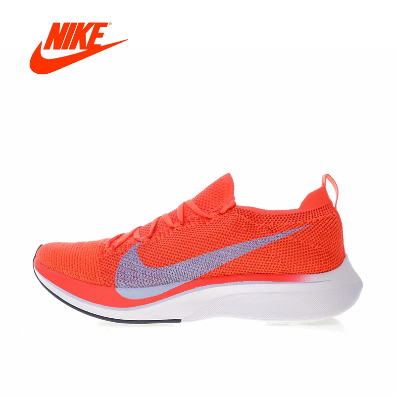 

Original New Arrival Authentic Nike Vaporfly Flyknit 4% Women's Breathable Running Shoes Sport Outdoor Sneakers AJ3857-600
