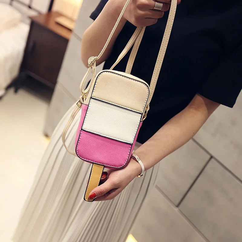 Novelty QUIRKY Ice Lolly Clutch Dream cute Retro Party Bag Womens Cross