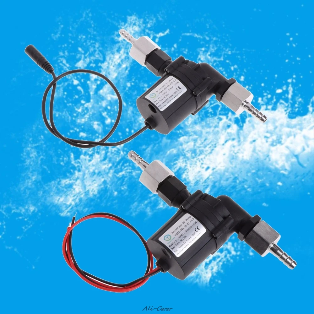 

DC 12V Beer Pump Homebrew Circulation Brushless Pumps Water Stainless Steel Connector Water Pump 2 Types