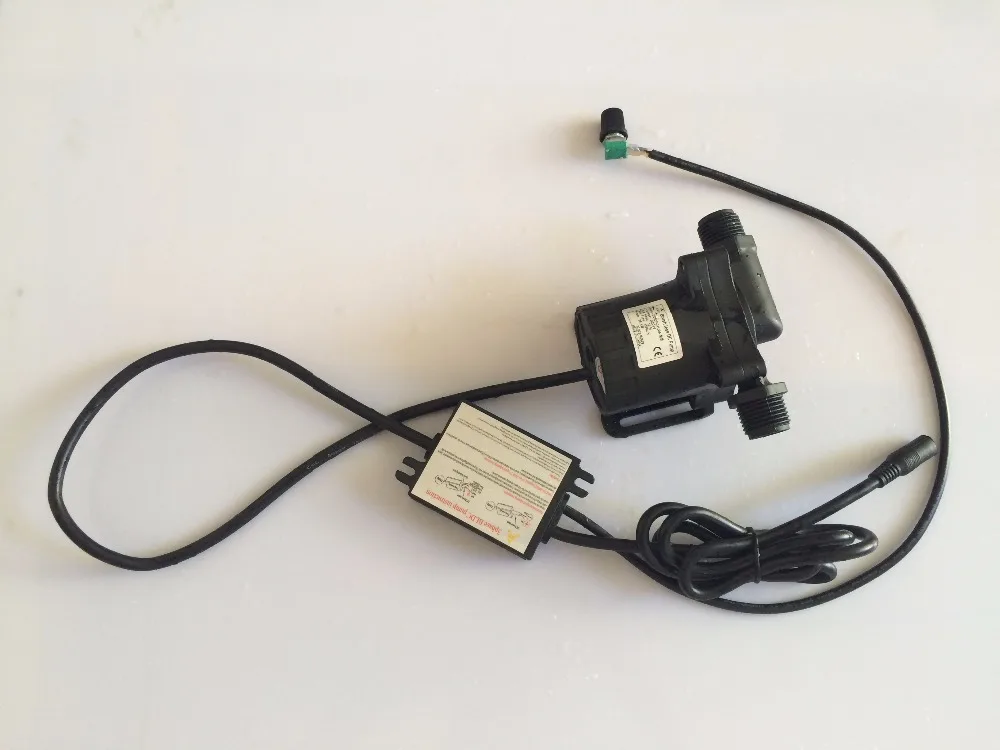 

Free shipping 2pcs/ Lot 5-24Vdc Micro hot water circulation pump Speed Adjustable Soft Start High Temp Max Lift 15m Flow 1560LPH