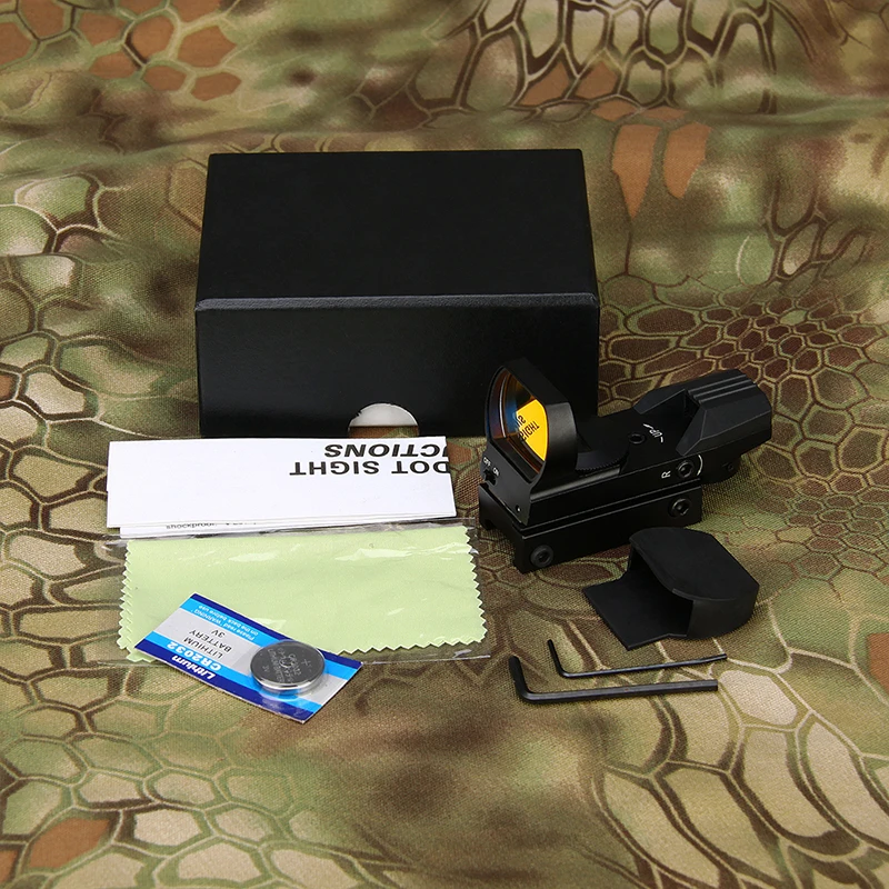 1x22 red dot sight 4 Сетка 11 мм/22 мм прицел для прицельной точки GZ20094|dot scope|sight scopered |