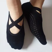 Носки для йоги нескользящие носки для пилатеса для танцев низкие носки для женщин