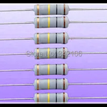 100 шт. 2 Вт углерода Плёнки Резисторы/точность 5%/750 820 1 К