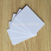1000 шт 13,56 МГц пустая пластиковая RFID 4 k Бесконтактная карта