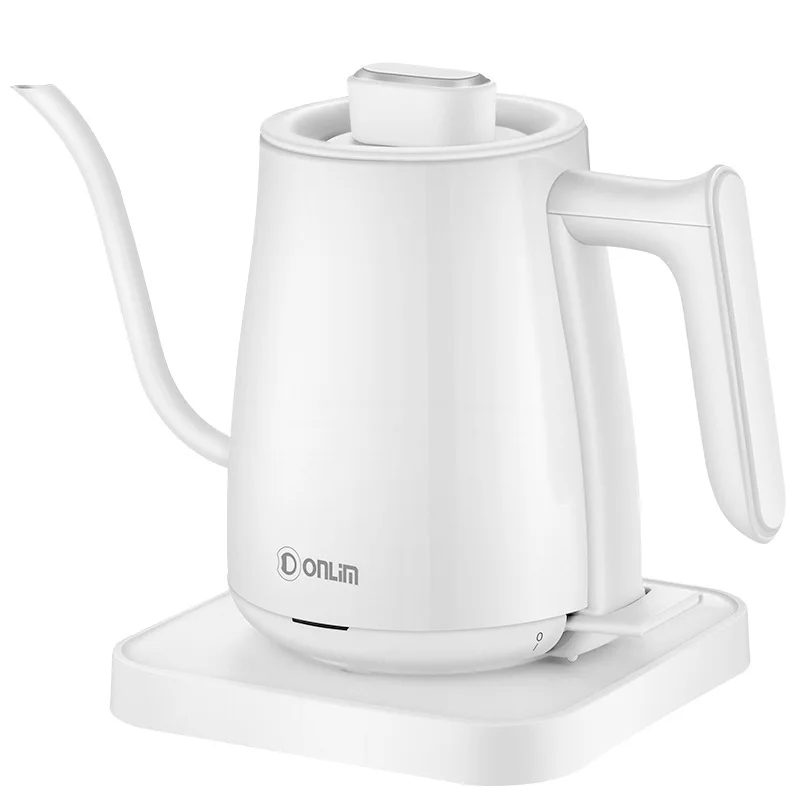 

220V 0.6L Gooseneck Kettle Electric Kettle Fine Mouth Electric Water Kettle Stainless Steel Coffe Hand Punching Electric Kettles