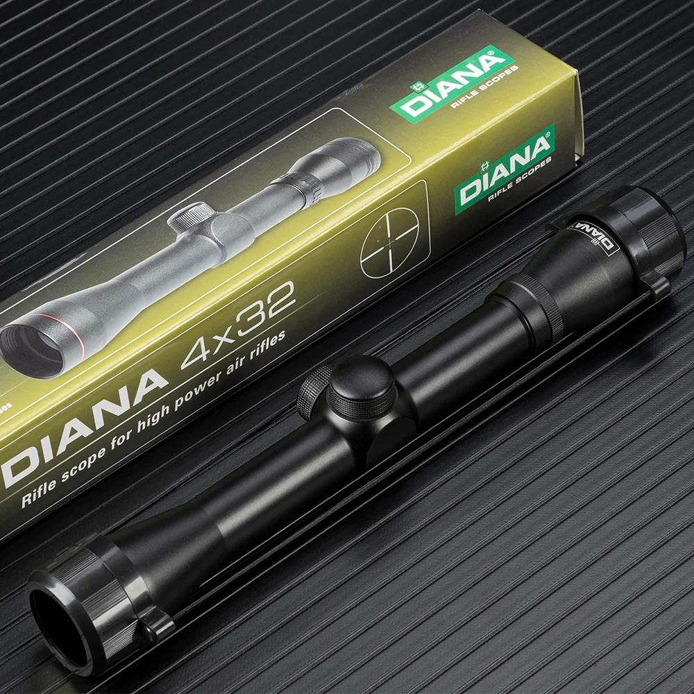 DIANA Tactical 4X32 Riflescope одна трубка стекло двойной крест сетка оптический прицел