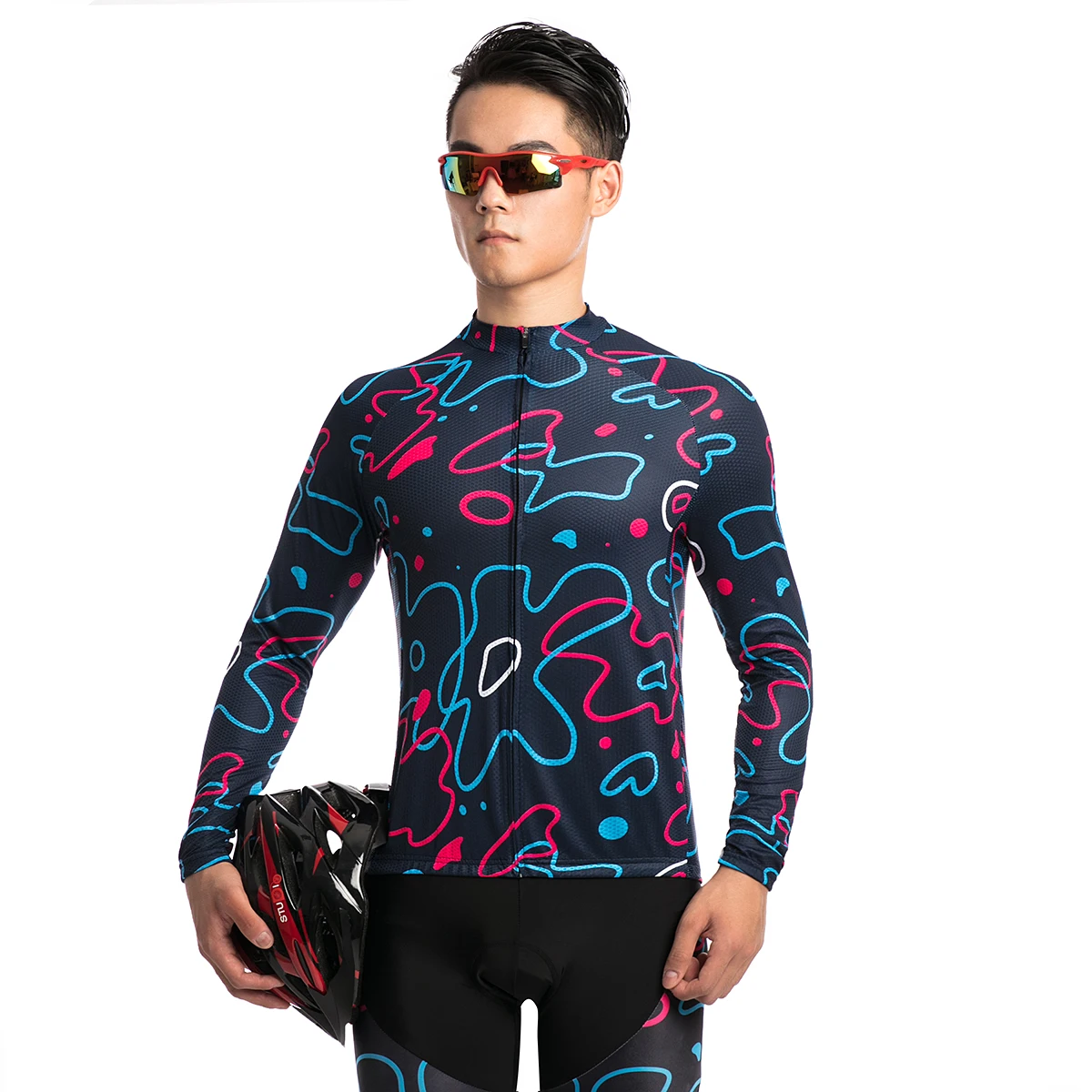 Fualrny 2018 Moorer Long Sleeve Cycling Jersey MTB Bike Clothing Wear