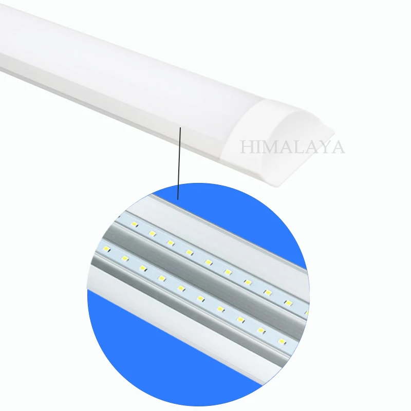

12PCS 20W30W40w Integration 0.6m0.9m1.2m  LED Batten Tube Light  Explosion  tri-proof lamp Ceiling lamp Three anti-light fixture