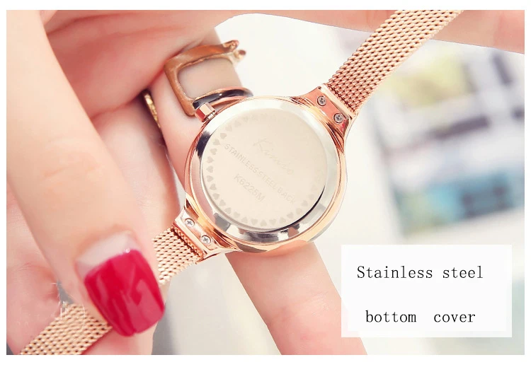 Kimio Relojes Mujer наручные часы браслет Кварцевые часы для женщин женские часы Женское платье Relogio Feminino для женщин