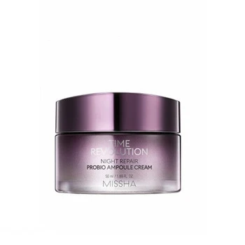 

MISSHA Time Revolution Night Repair Probio Ampoule Cream 50ml Facial Cream Moisturizing Skin Anti Aging Serum Korea Cosmetics