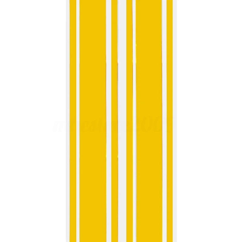 2pcs 183x8cm DIY Car Body Hood Vinyl Racing Stripe Pinstripe Sticker Decal