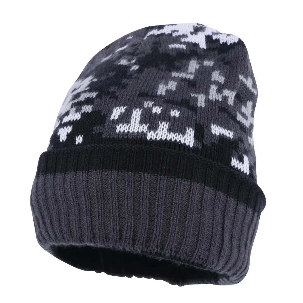 Мужские шапочки нового дизайна, модные зимние шапочки для мальчиков, теплые камуфляжные цветные стильные уличные зимние шапки, плотные шапки skullies