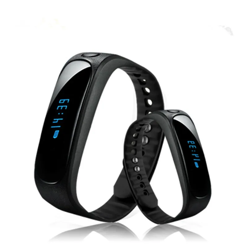 E02 Fashion Bluetooth font b Smart b font Bracelet Anti Lost Sports Sleep Monitor Call SMS