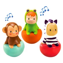 Smoby Младенческая игрушка-неваляшка детская игрушка-погремушка для раннего образования обучающая игрушка лягушка подарок на день рождения
