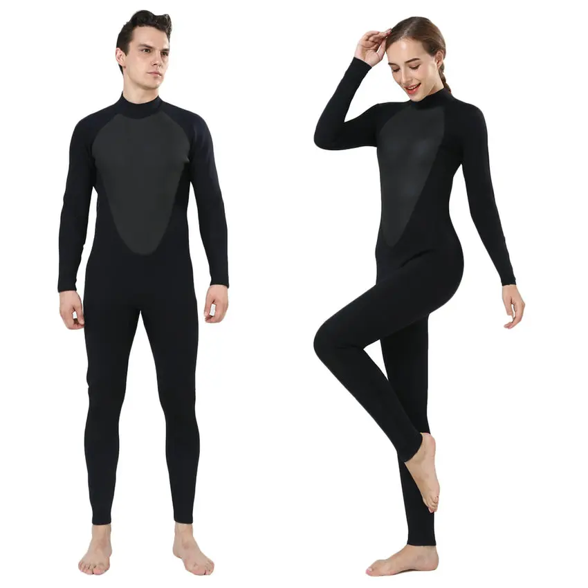 REALON Men and Women Free Diving Wetsuit 3mm Neoprene Full Suit Blind