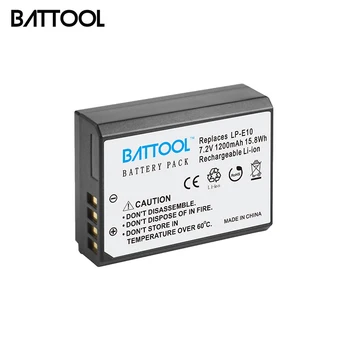 

BATTOOL LP-E10 LP E10 Battery for Canon Rebel T3 T5 T6 Kiss X50 Kiss X70 EOS 1100D EOS 1200D EOS 1300D Digital Camera