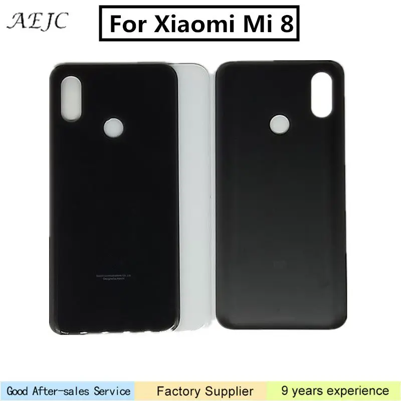 Задняя крышка для XIAOMI Mi 8 Mi8 чехол аккумулятора задняя крышка|Корпусы и рамки