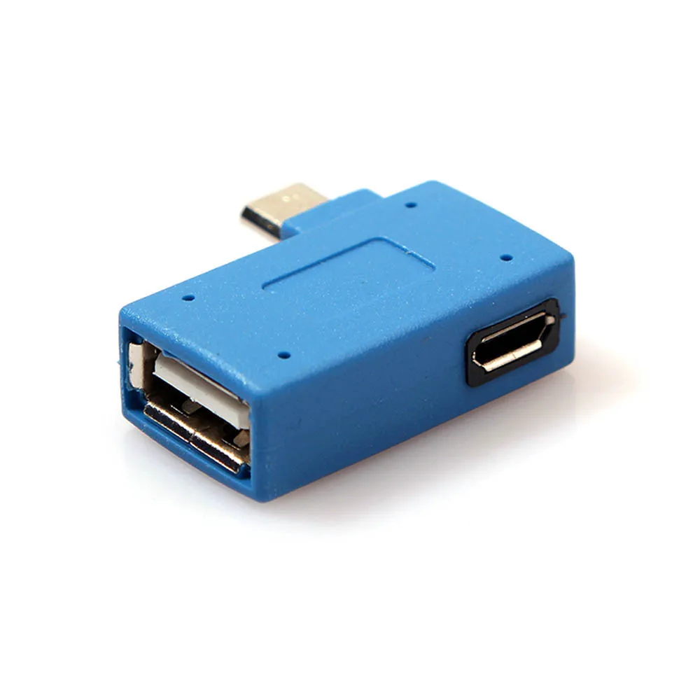 Высокое качество Горячая 1 шт. микро USB 2,0 хост-адаптер OTG с USB питания для сотового телефона планшета 7 июля