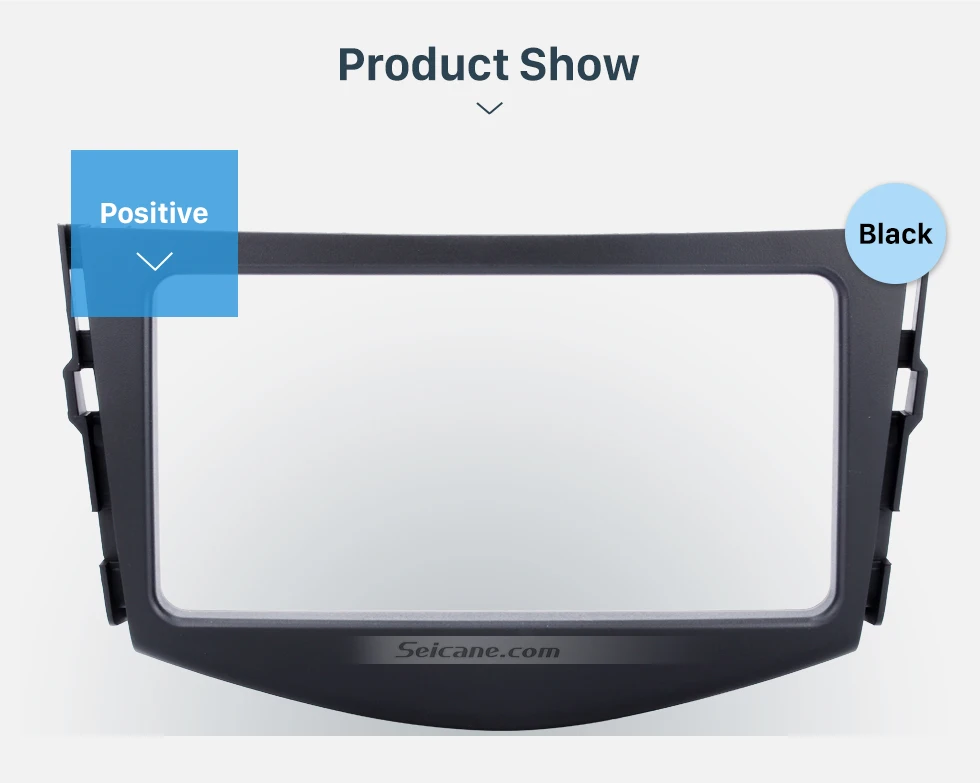 Seicane 200*101 мм переоборудование двойной дин стерео панель для 2006 2007 2008 2009 2010 2011 2012 TOYOTA RAV4 РАДИО рамка