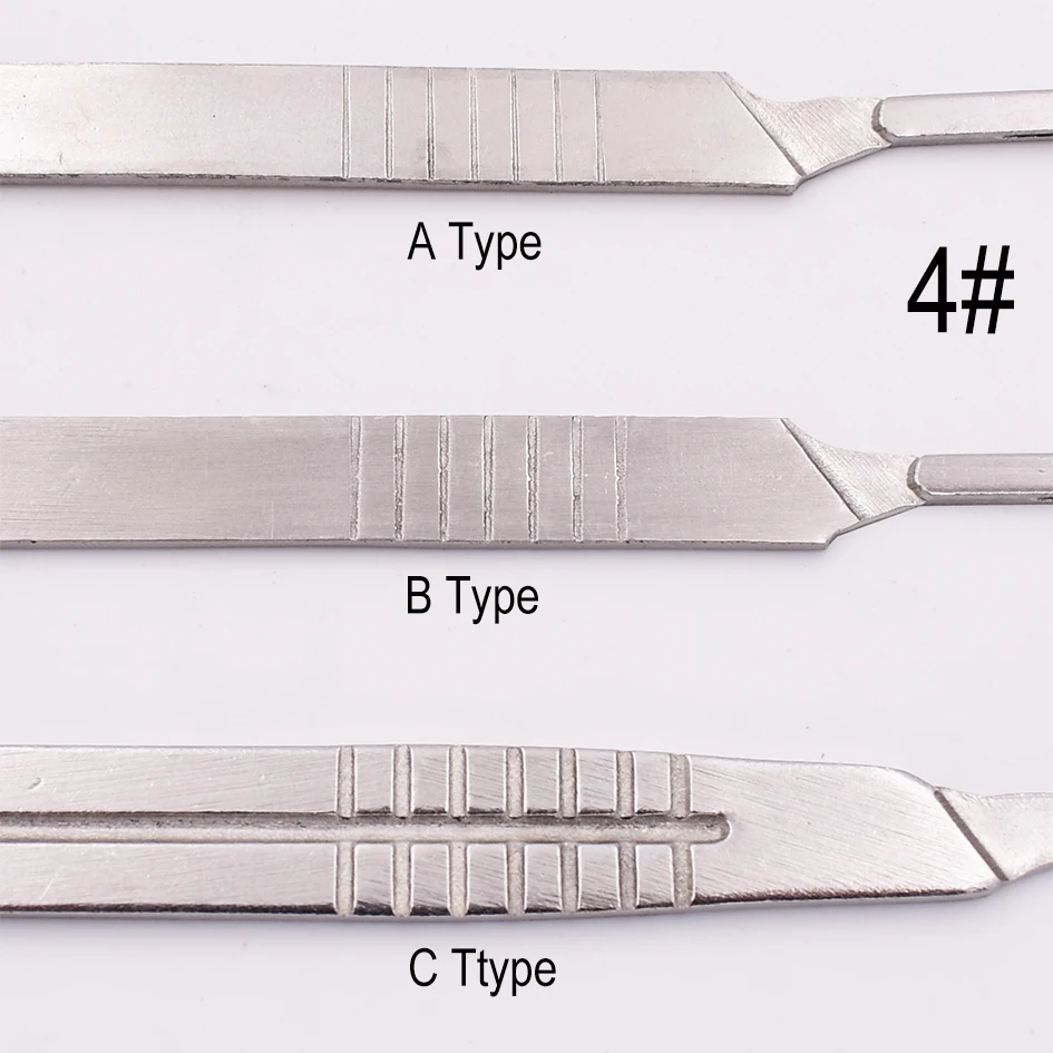 4# ручка медицинский скальпель Открытие Инструменты для ремонта нож для одноразового Стерильного/мобильного телефона/красоты/DIY 1500 шт./лот