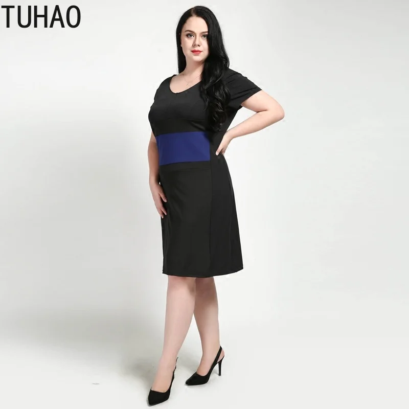 TUHAO/весенне летние платья повседневное свободное платье элегантное офисное