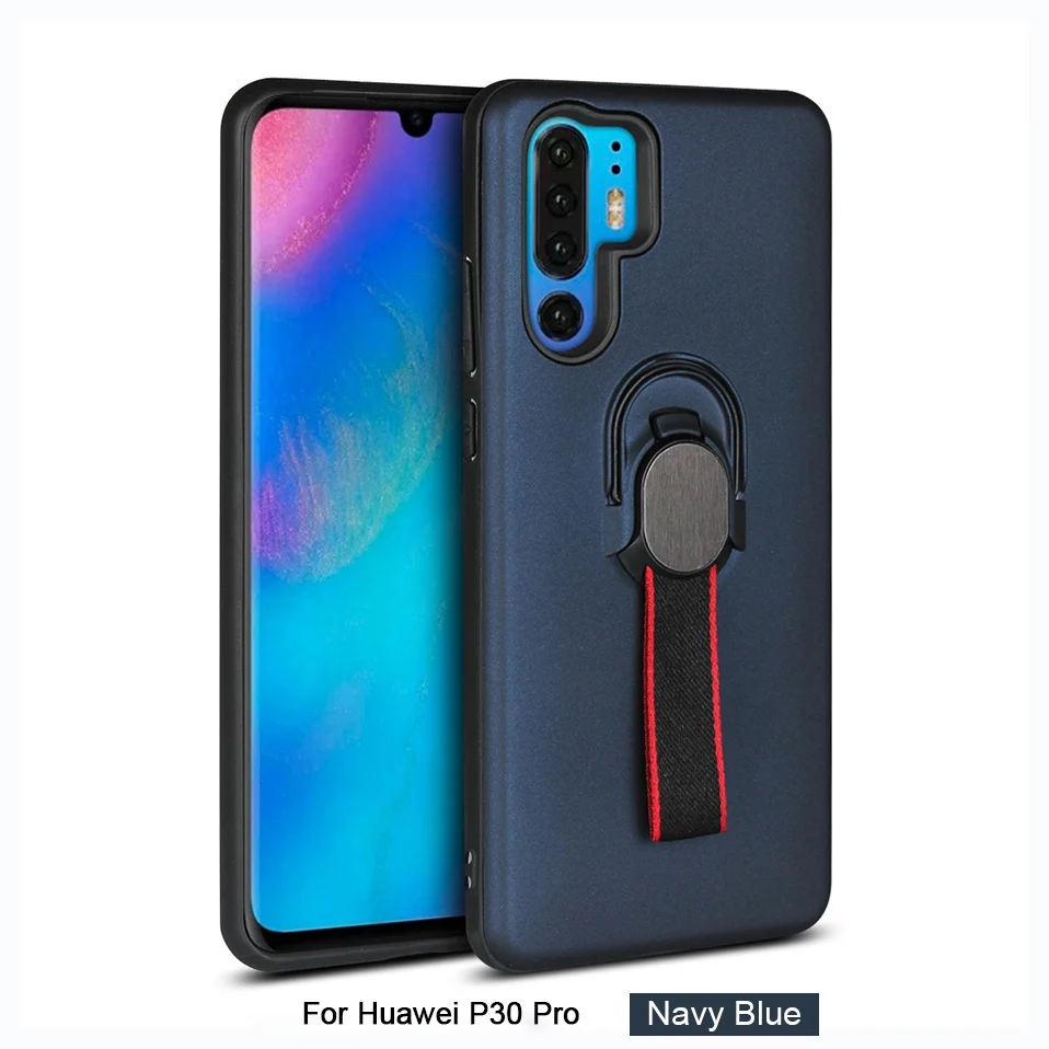 Ring Holder Case For Huawei P20 P30 Mate 20 10 Lite Pro Cover Silicone Luxury Phone Case For Huawei Nova 3 3i 2i 3e Honor 8X     (9)