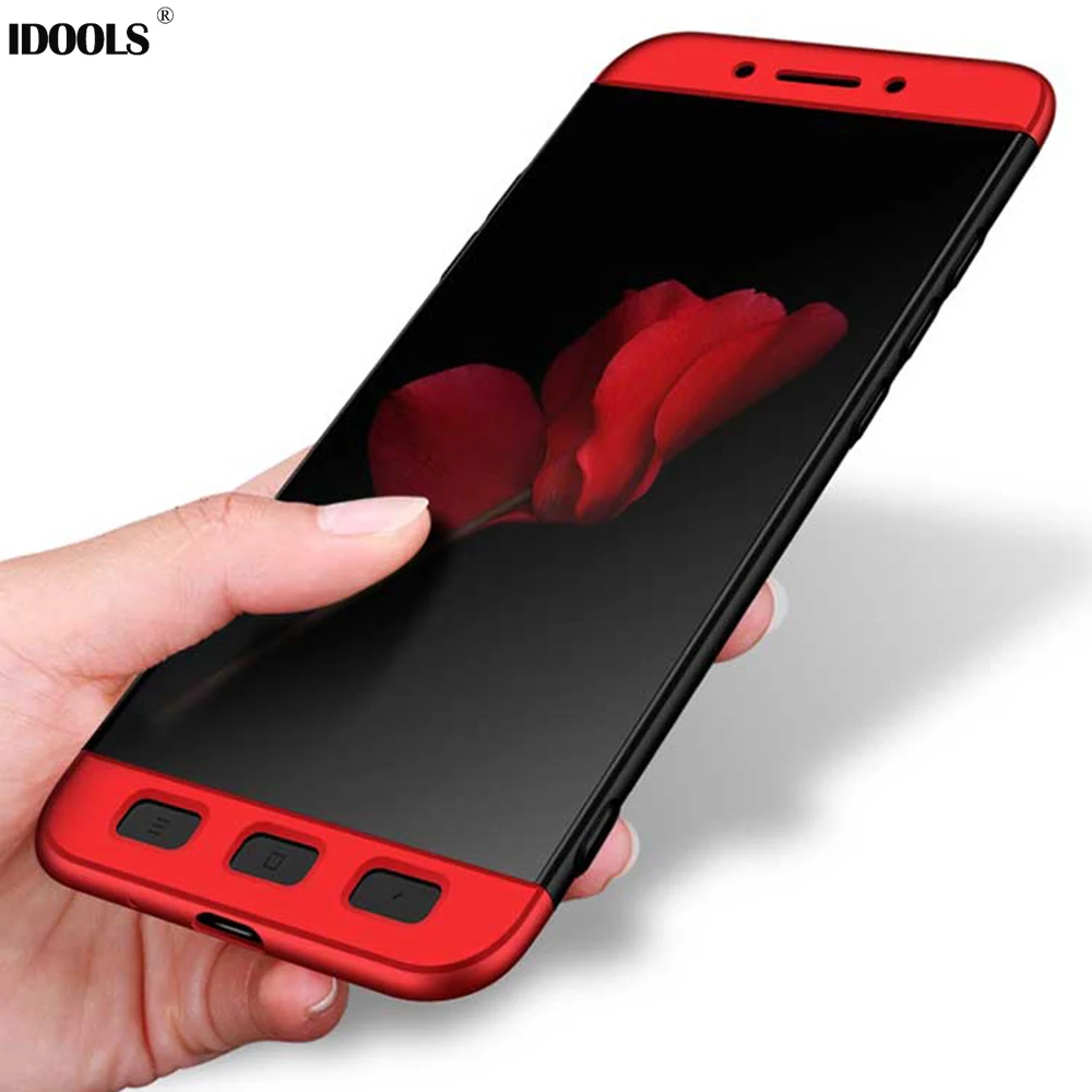 

IDOOLS Phone Case for Xiaomi Redmi 6 Pro 5A 5 A Redmi5A Back Cover 3in1 360 PC Full Protection Cases Redmi 5A Prime Phone Bags